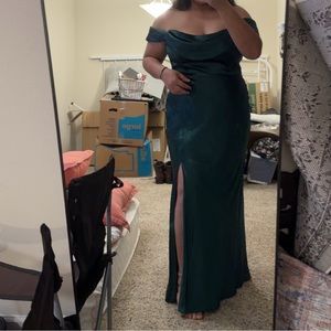 Emerald Bridesmaid Dress